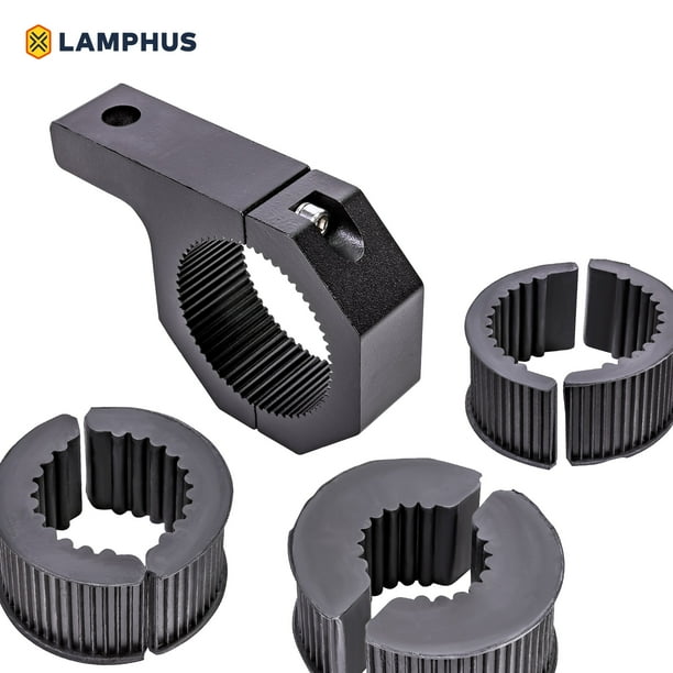 2x 1.75"' LED Mount Bracket Clamps Roof Roll Cage LED Light Pods Bull Bar Tube 2x 1.75"' LED Mount Bracket Clamps Roof Roll Cage LED Light Pods Bull Bar Tube